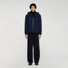Orion Hooded Zip-Up Jacket Midnight Blue