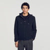 Orion Hooded Zip-Up Jacket Black