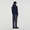 Orion Hooded Zip-Up Jacket Black