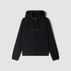 Orion Hooded Zip-Up Jacket Black