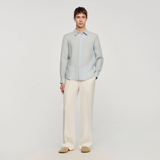 Linen Shirt Linen Shirt Sky Blue