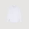 New Seamless Stretch Plain Shirt White