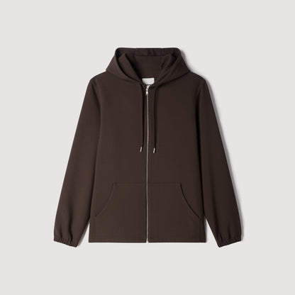 Joker Hood Hooded Shirt Dark Taupe