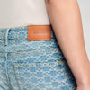Regular Sanded Cross Regular-Fit Square Cross Jeans SKY BLUE