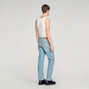 Regular Sanded Cross Regular-Fit Square Cross Jeans SKY BLUE