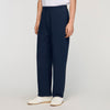 Sandro Logo Jogging Cotton Jogging Bottoms Navy Blue