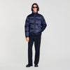 Classic Puffer Cross Water-repellent cross-motif puffer Midnight Blue