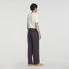 Large Jersey Wide-Leg Trousers Dark Chocolate