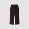 Large Jersey Wide-leg trousers Dark Taupe