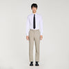 Formal Wool Suit Trousers ALUMINUM