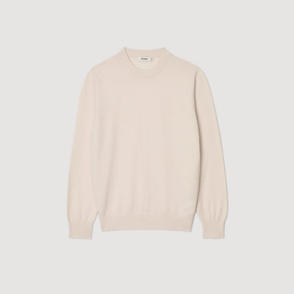 Crewneck Cashmere Cashmere Sweater Off White