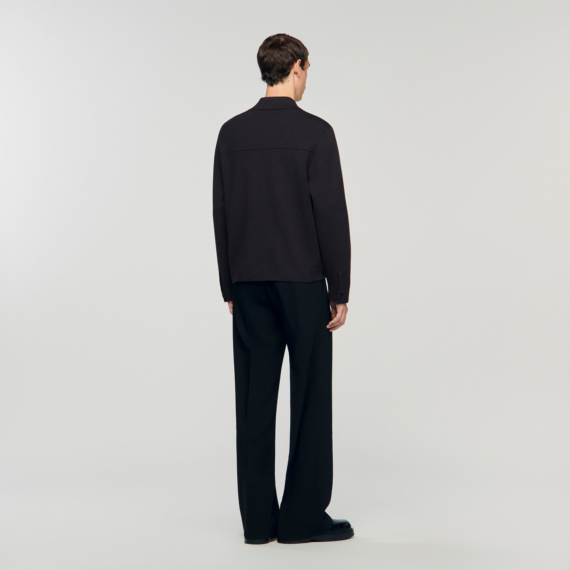 Home Cardigan Knit Jacket Chocolate