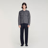 Home Cardigan Milano Knit Jacket Dark Grey