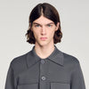 Home Cardigan Milano Knit Jacket Dark Grey