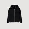 Home Zip Hoodie Oversized Sweatshirt Black