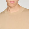 Pablo Tee Cotton  Knit Jumper Cappucino