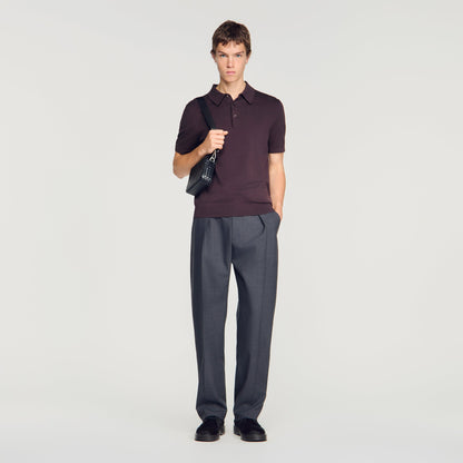 Pablo Cotton  Knit Jumper Chocolate