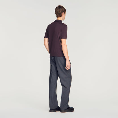 Pablo Cotton  Knit Jumper Chocolate
