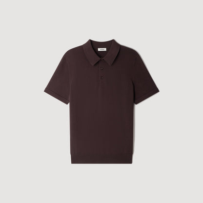 Pablo Cotton  Knit Jumper Chocolate