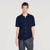 Sponge Shirt Mc  Knit Jumper Navy Blue