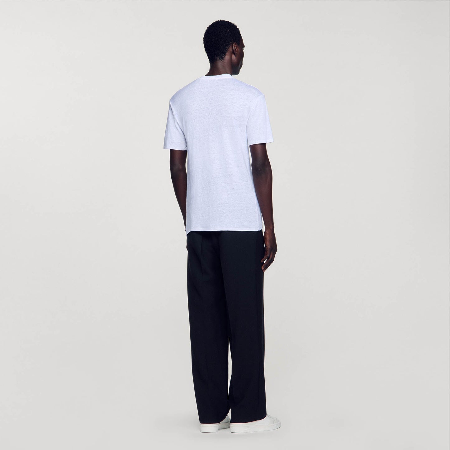 Linen T-Shirt white