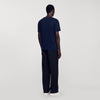 Linen T-Shirt Navy Blue