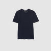 Linen T-Shirt Navy Blue