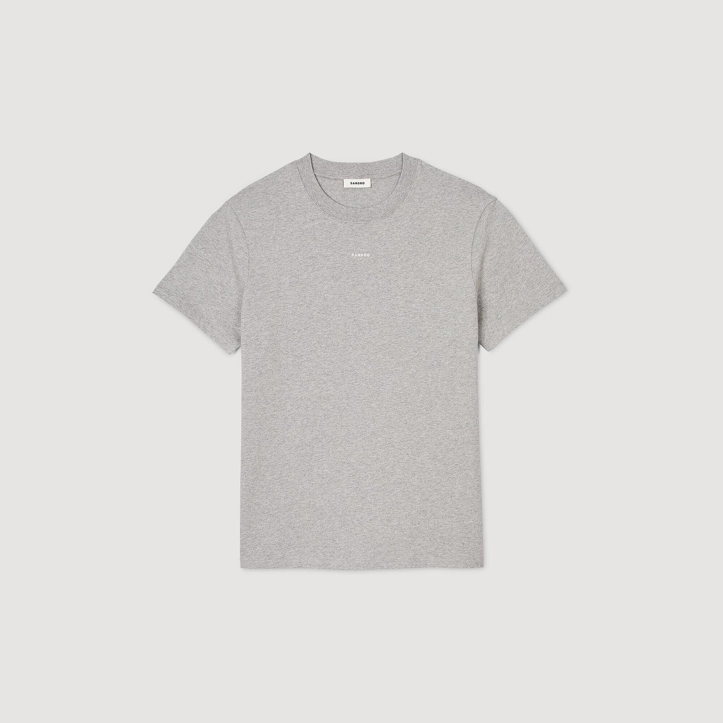 Sandro Heather Tee Mocked Grey