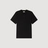 Sandro Logo Tee Cotton T-Shirt Black