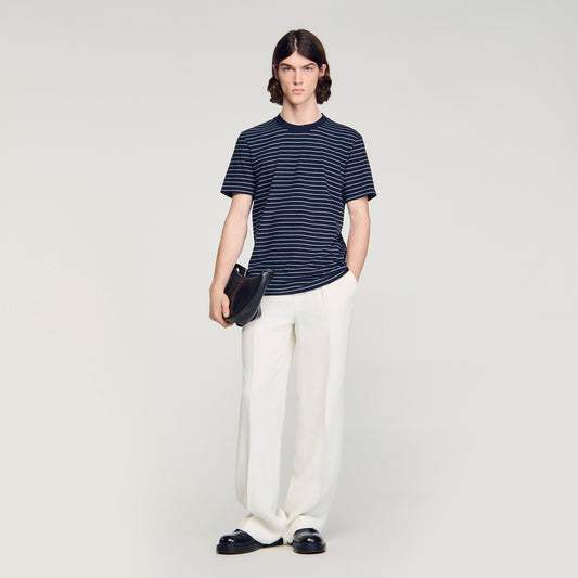 Sailor Tshirt Striped T-Shirt Marine / Blanc