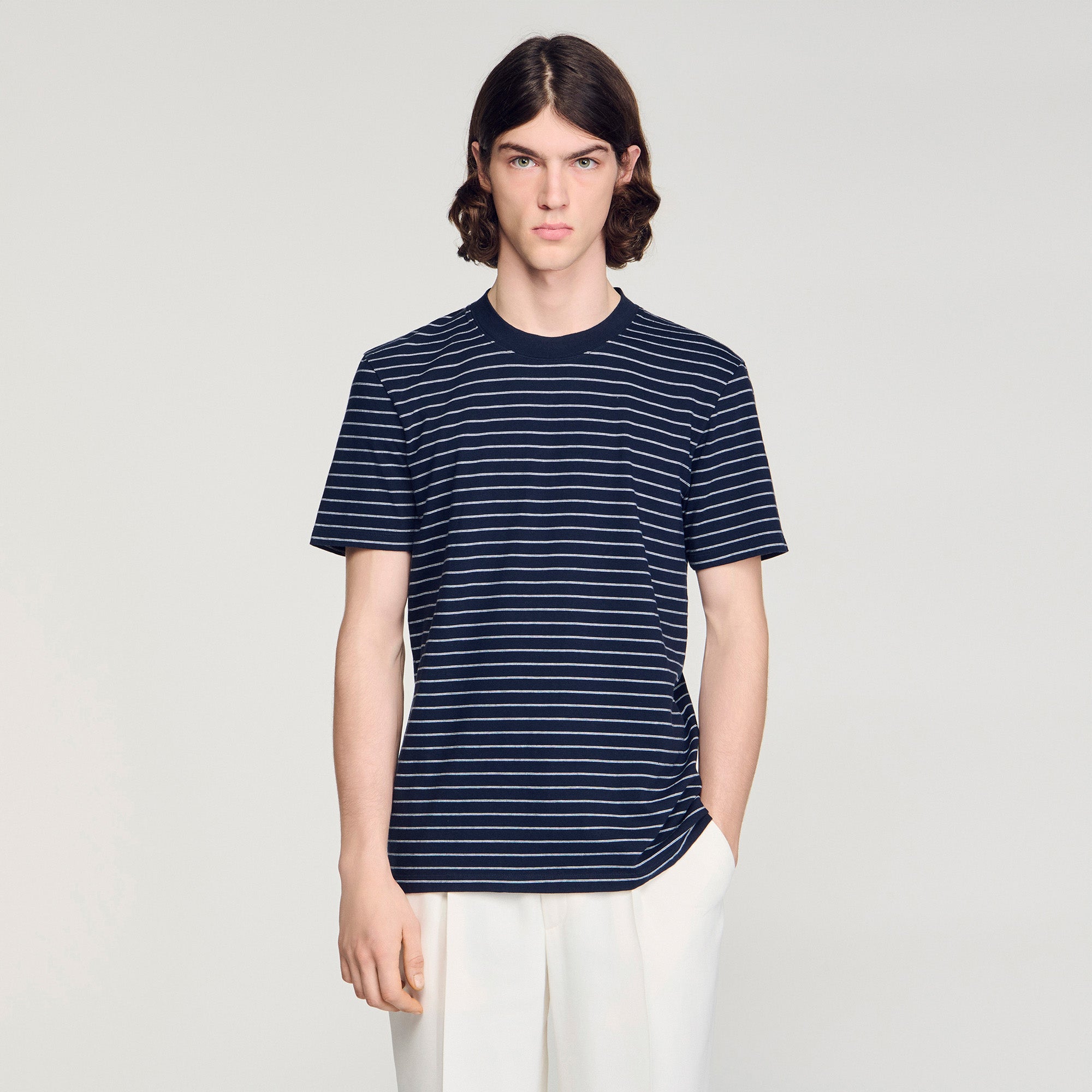Sailor Tshirt Striped T-Shirt Marine / Blanc