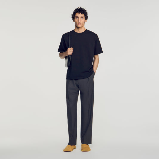 Oversize Sandro Tee Oversized T-shirt Black