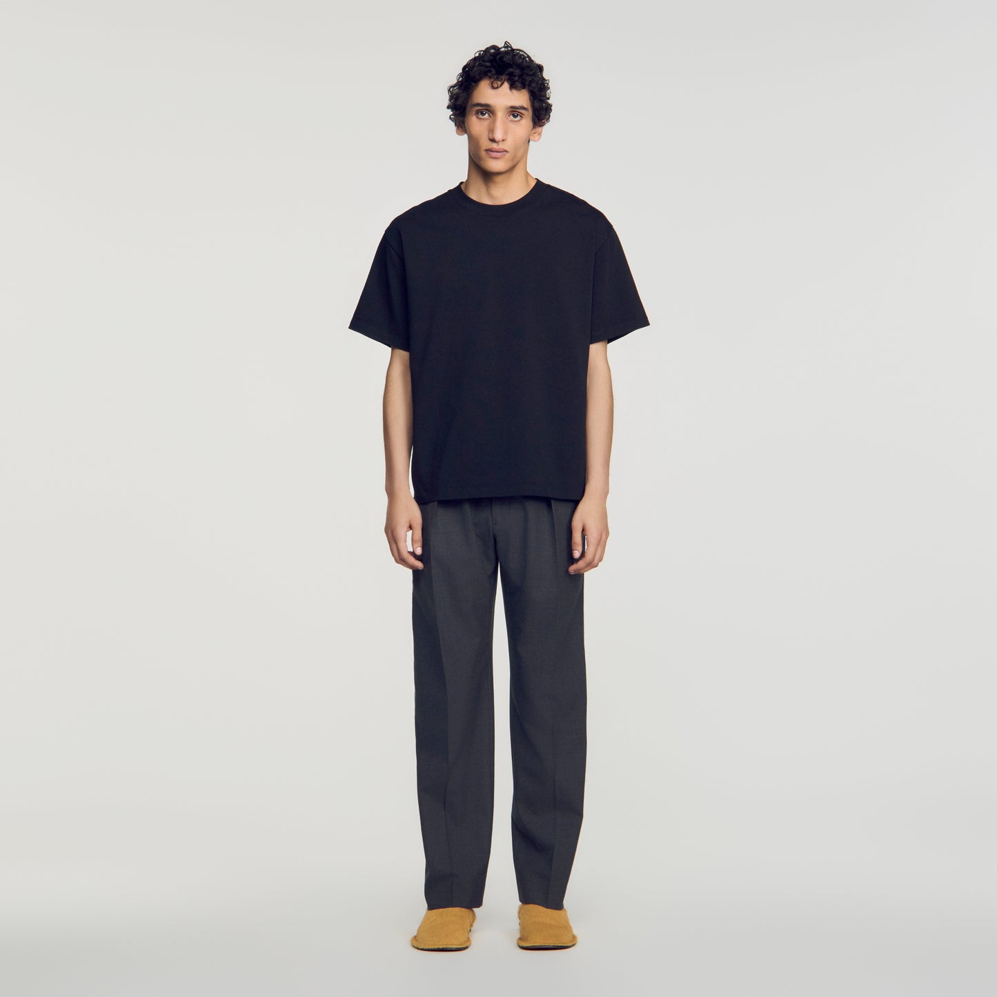Oversize Sandro Tee Oversized T-shirt Black