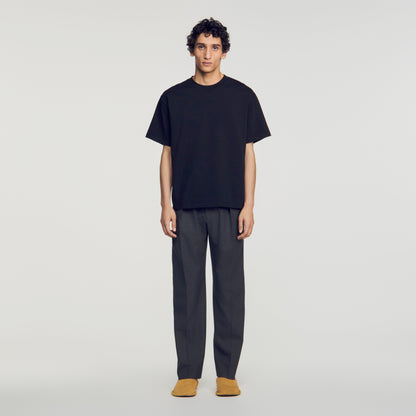 Oversize Sandro Tee Oversized T-shirt Black