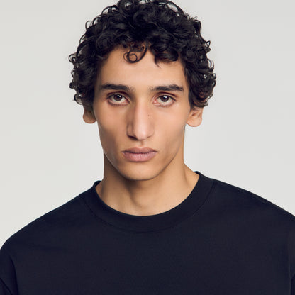 Oversize Sandro Tee Oversized T-shirt Black