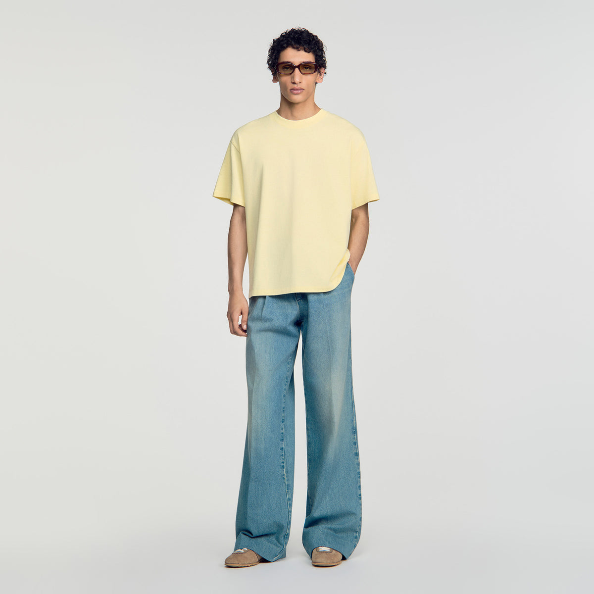 Oversize Sandro Tee Oversized T-shirt Souffre