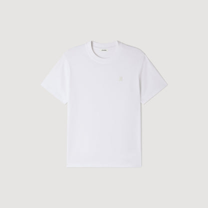 Tshirt Tonal Patch 4S Cotton logo T-shirt White