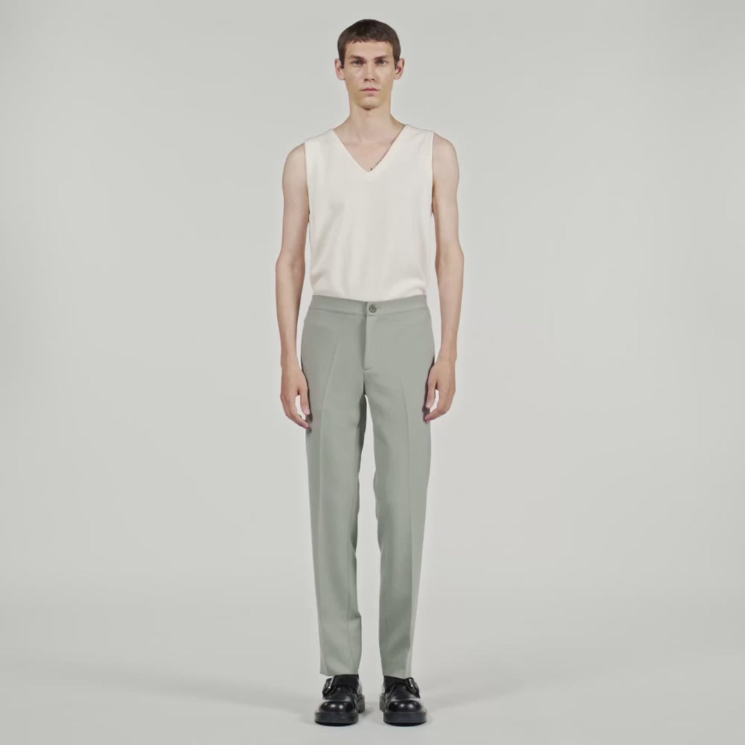 Jersey Trousers Steel