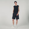 Cotton Canvas Shorts Black