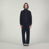 Lunaire Standing Collar Strass Cardigan Black