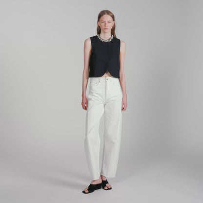 Lavandoria Jacket with jewelled neckline Black
