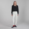 Miki Wool Polo Shirt With Logo Black