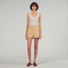 Texas Denim Shorts Beige