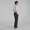 Large Jersey Wide-leg trousers Dark Taupe