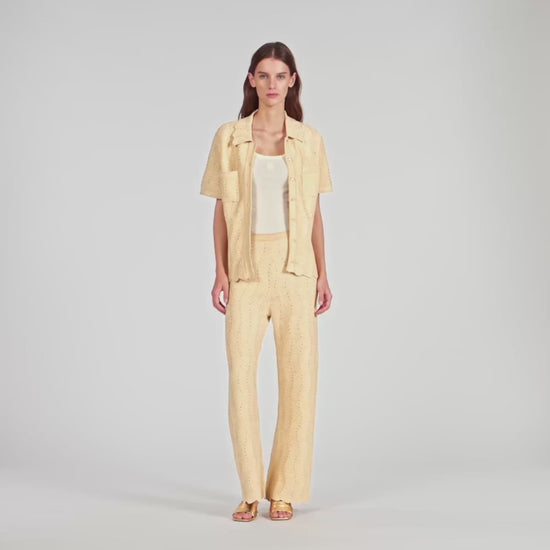 Lola Strass Cardigan Gold