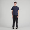 Retro Ss Classic Tee T-Shirt With Double S Patch Navy Blue