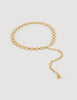 Embellished Chain Belt Gold